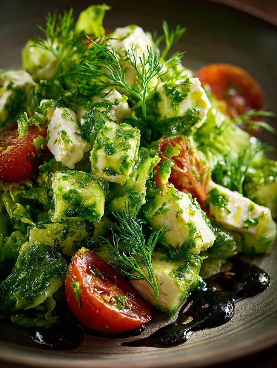 Green Goddess Salad: 7 Fresh Ingredients for Vibrant Flavor - Green Goddess Salad - additional detail