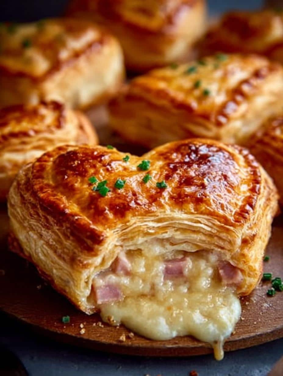 Ham Cheese Puff Pastry Hearts: 5 Irresistible Tips - Ham Cheese Puff Pastry - main visual representation