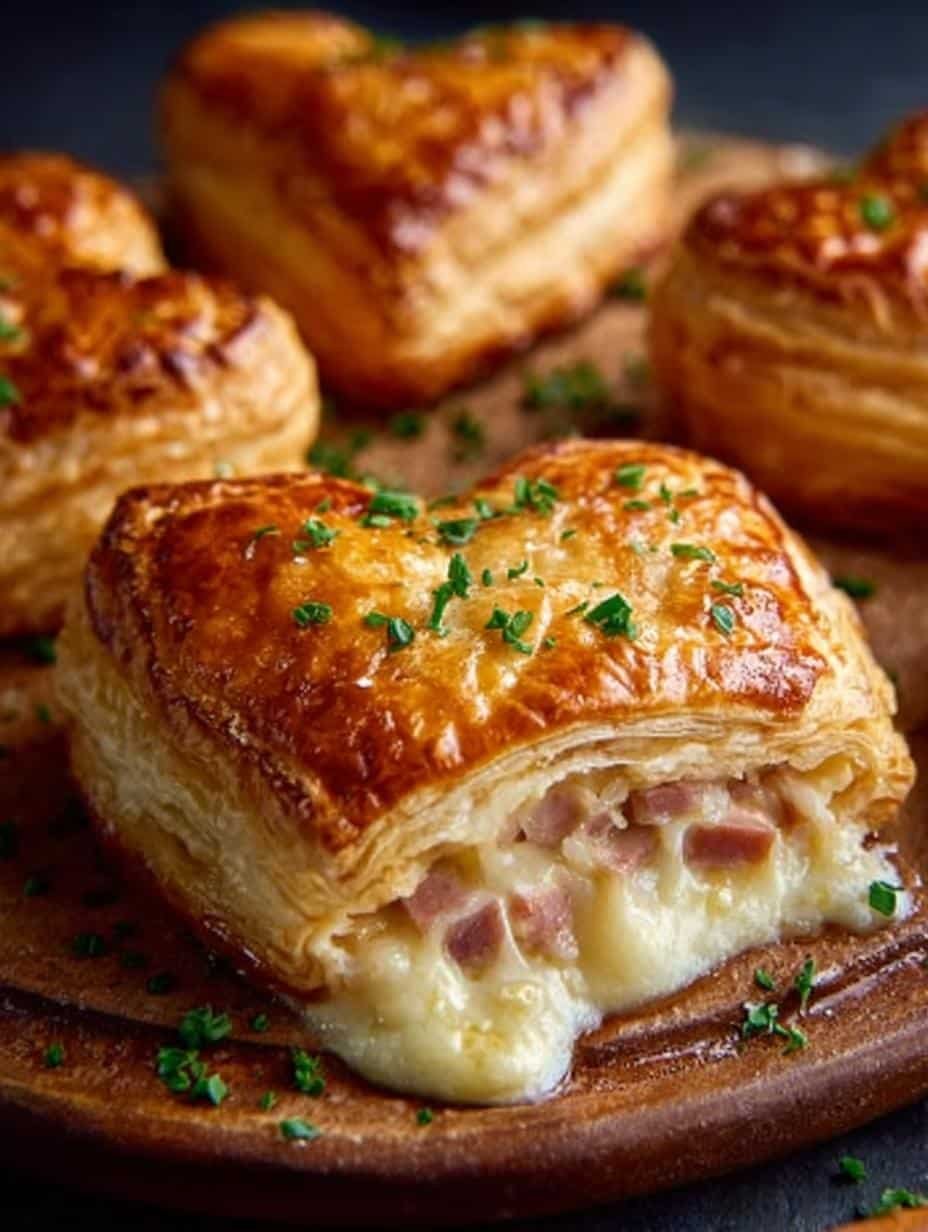 Ham Cheese Puff Pastry Hearts: 5 Irresistible Tips - Ham Cheese Puff Pastry - additional detail
