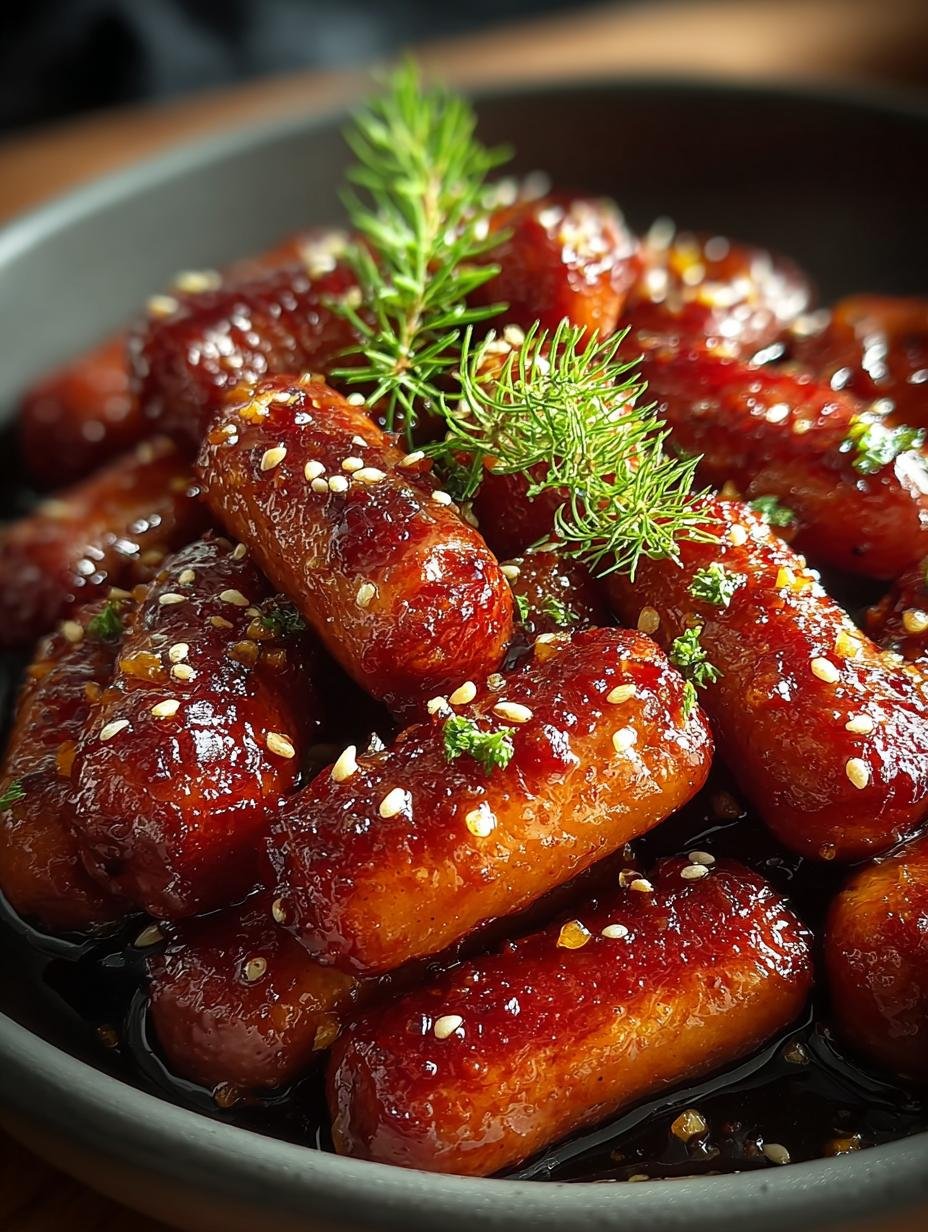 Hot Honey Garlic Lil Smokies: 6 Irresistible Flavors - Hot Honey Garlic Lil - main visual representation