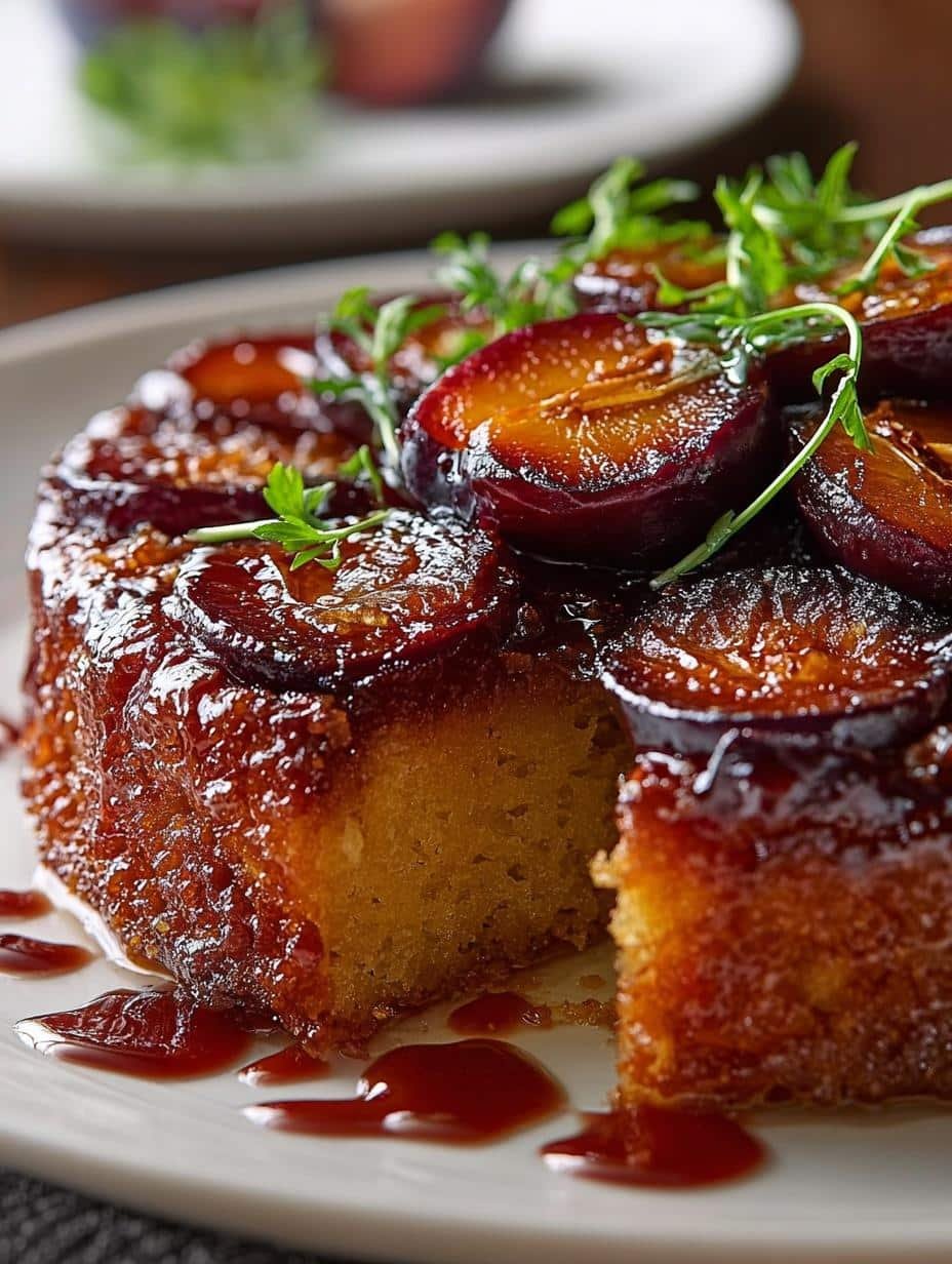 Ingredient Plum Upside Down: 5 Magical Steps to Bliss - Ingredient Plum Upside Down - additional detail