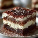 Irresistible Tiramisu Brownies with