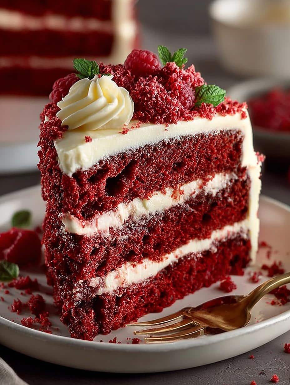 Keto Red Velvet Cake