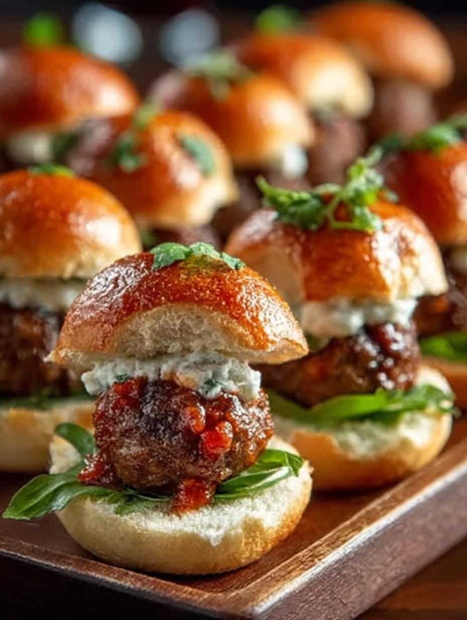 Delicious Mini Meatball Sliders For Any Occasion - Mini Meatball Sliders For - main visual representation