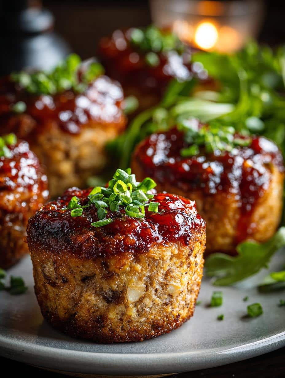 Mini Meatloaf Muffins: 12 Savory Bites for Dinner - Mini Meatloaf Muffins - additional detail