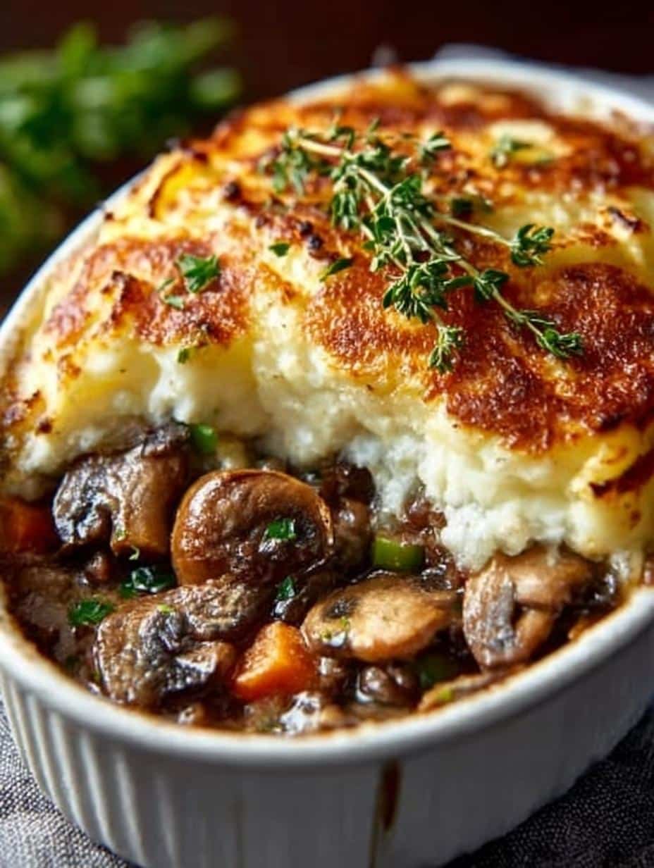 Mushroom Shepherds Pie You Need for Cozy Comfort - Mushroom Shepherds Pie You - main visual representation