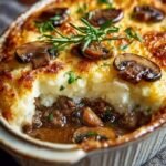Mushroom Shepherds Pie You