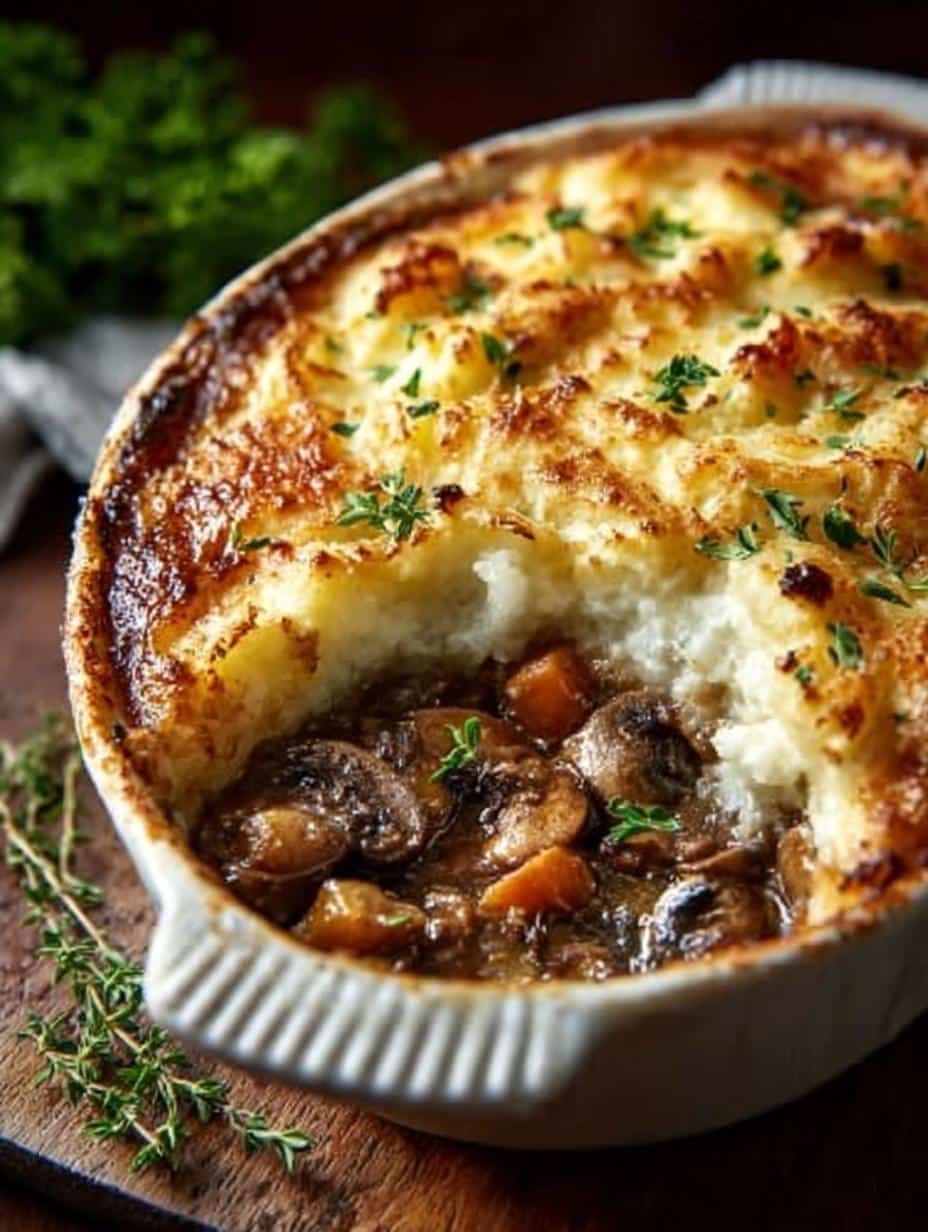 Mushroom Shepherds Pie You Need for Cozy Comfort - Mushroom Shepherds Pie You - additional detail