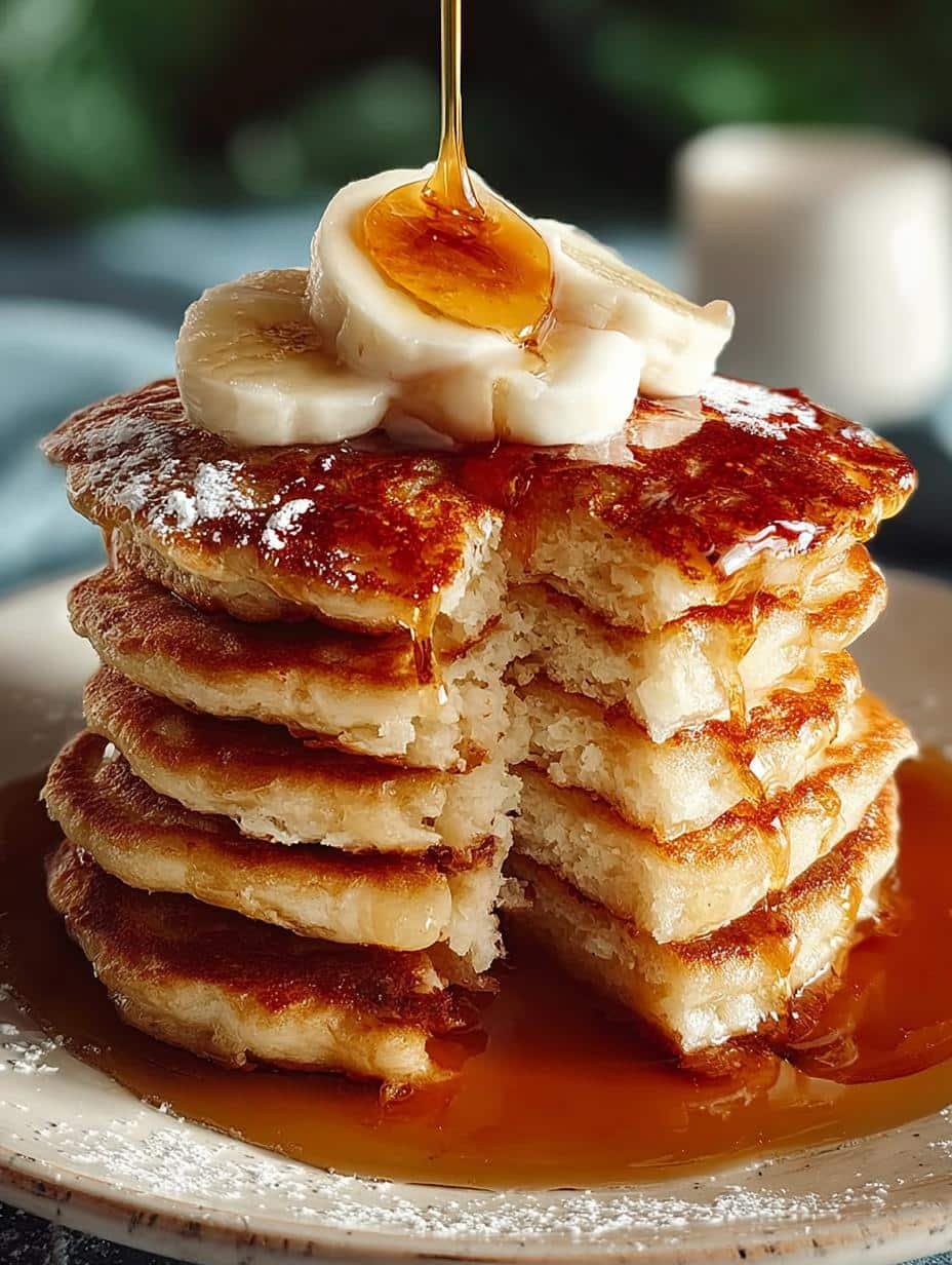 Oat Flour Pancakes
