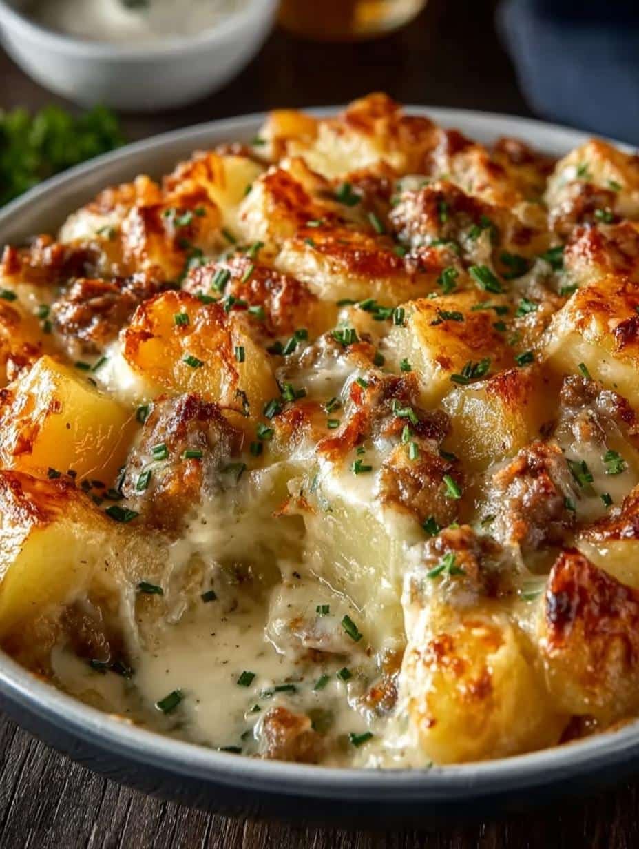 One Pan Creamy Cheesy