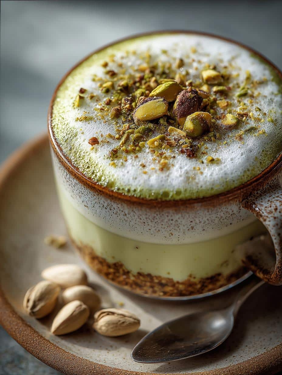 Delicious Pistachio Latte: 5 Steps to Indulge Your Senses - Pistachio Latte - main visual representation