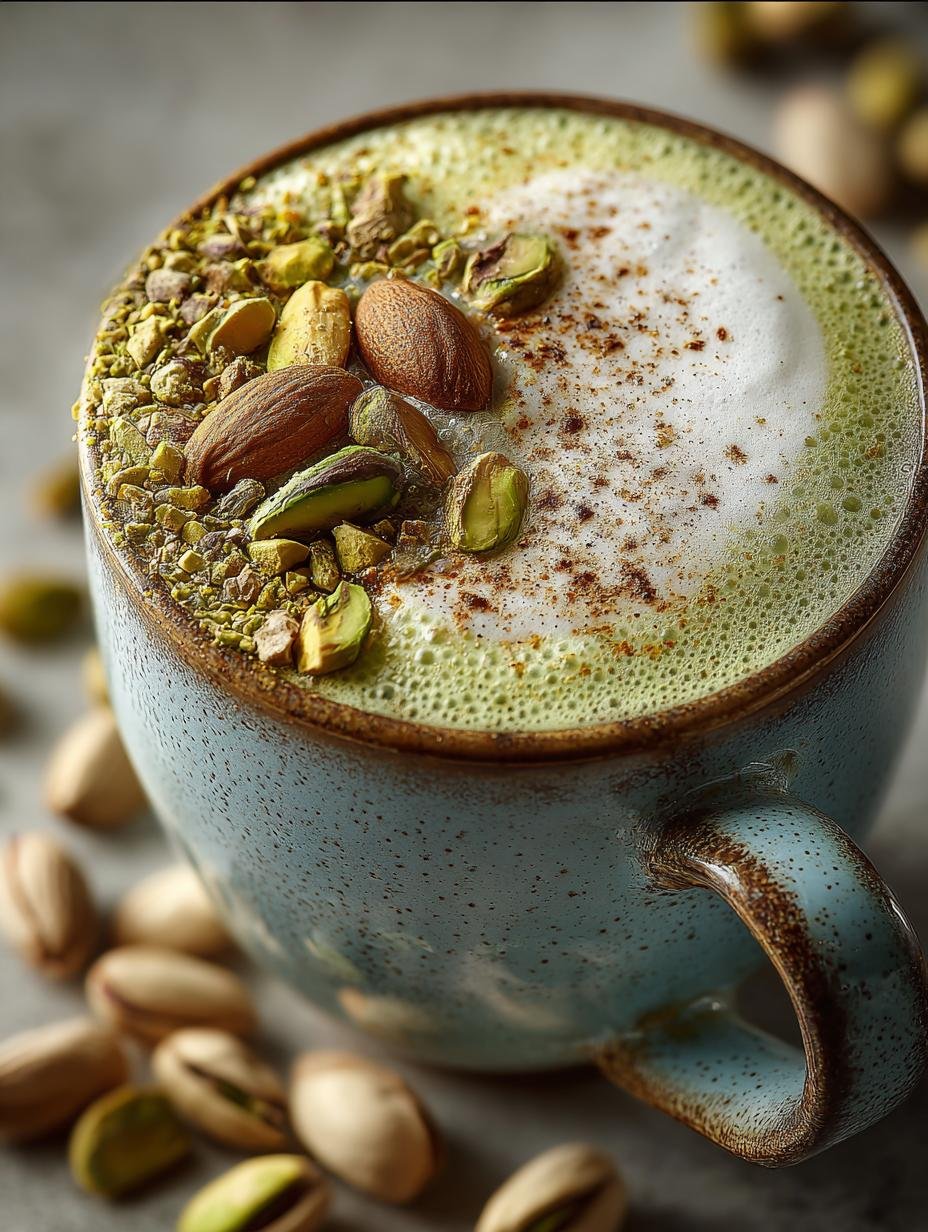 Delicious Pistachio Latte: 5 Steps to Indulge Your Senses - Pistachio Latte - additional detail