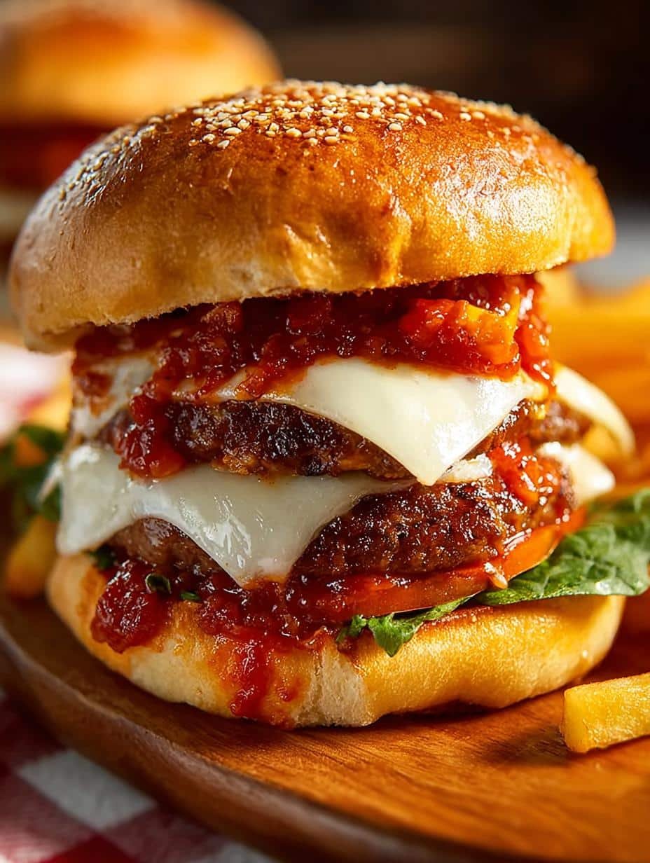 Pizza Burgers