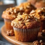 Pumpkin Walnut Muffins
