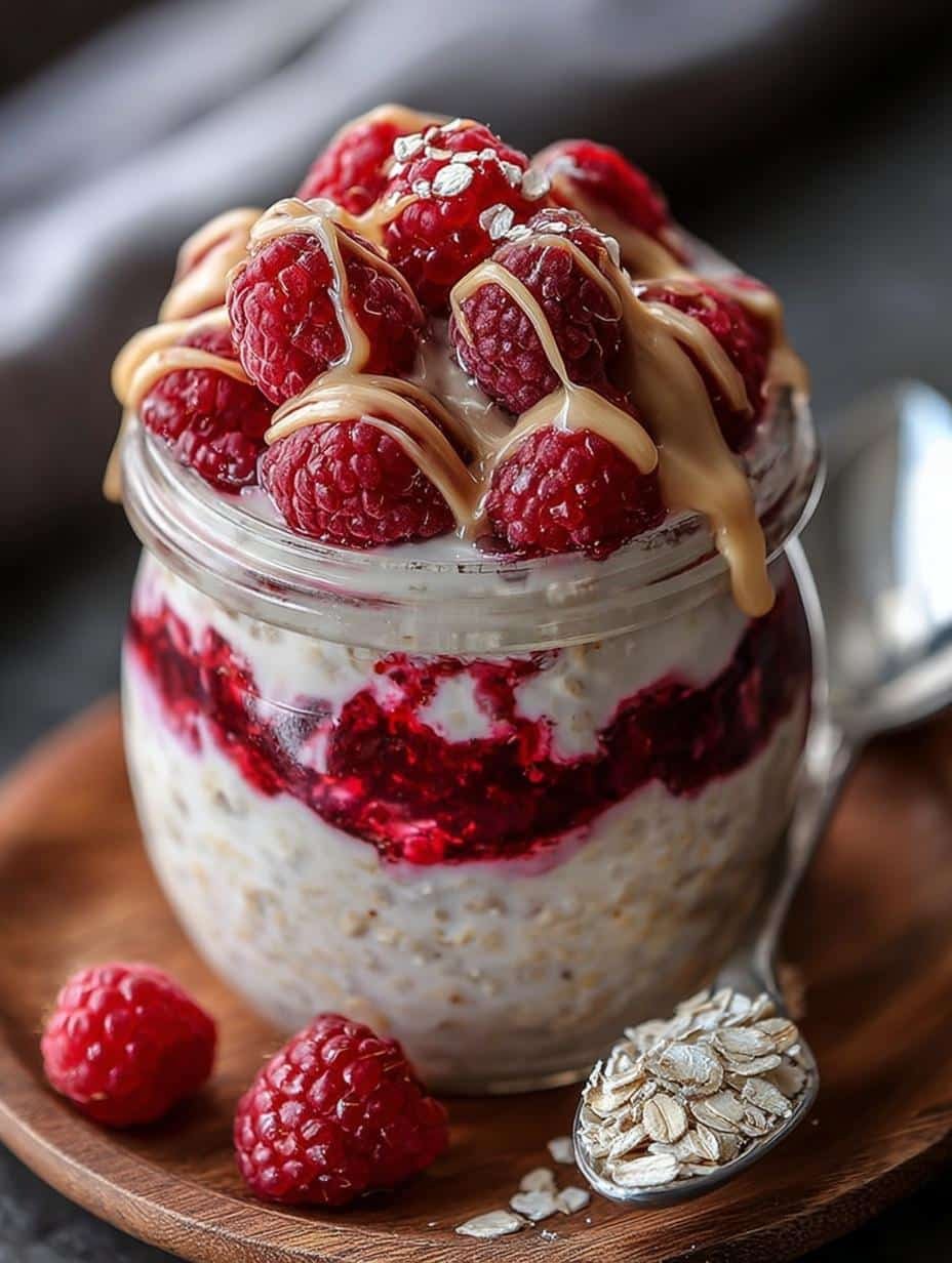 Raspberry White Chocolate Overnight Oats: 5 Irresistible Ways - Raspberry White Chocolate Overnight - main visual representation