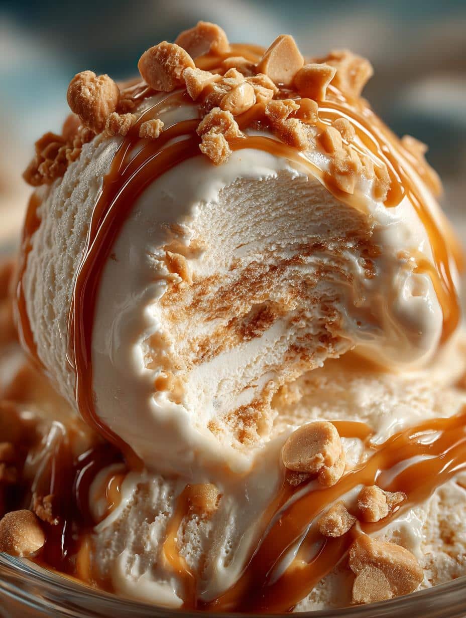 Salted Caramel Peanut Butter Ice Cream: 5 Sensational Steps - Salted Caramel Peanut Butter - main visual representation