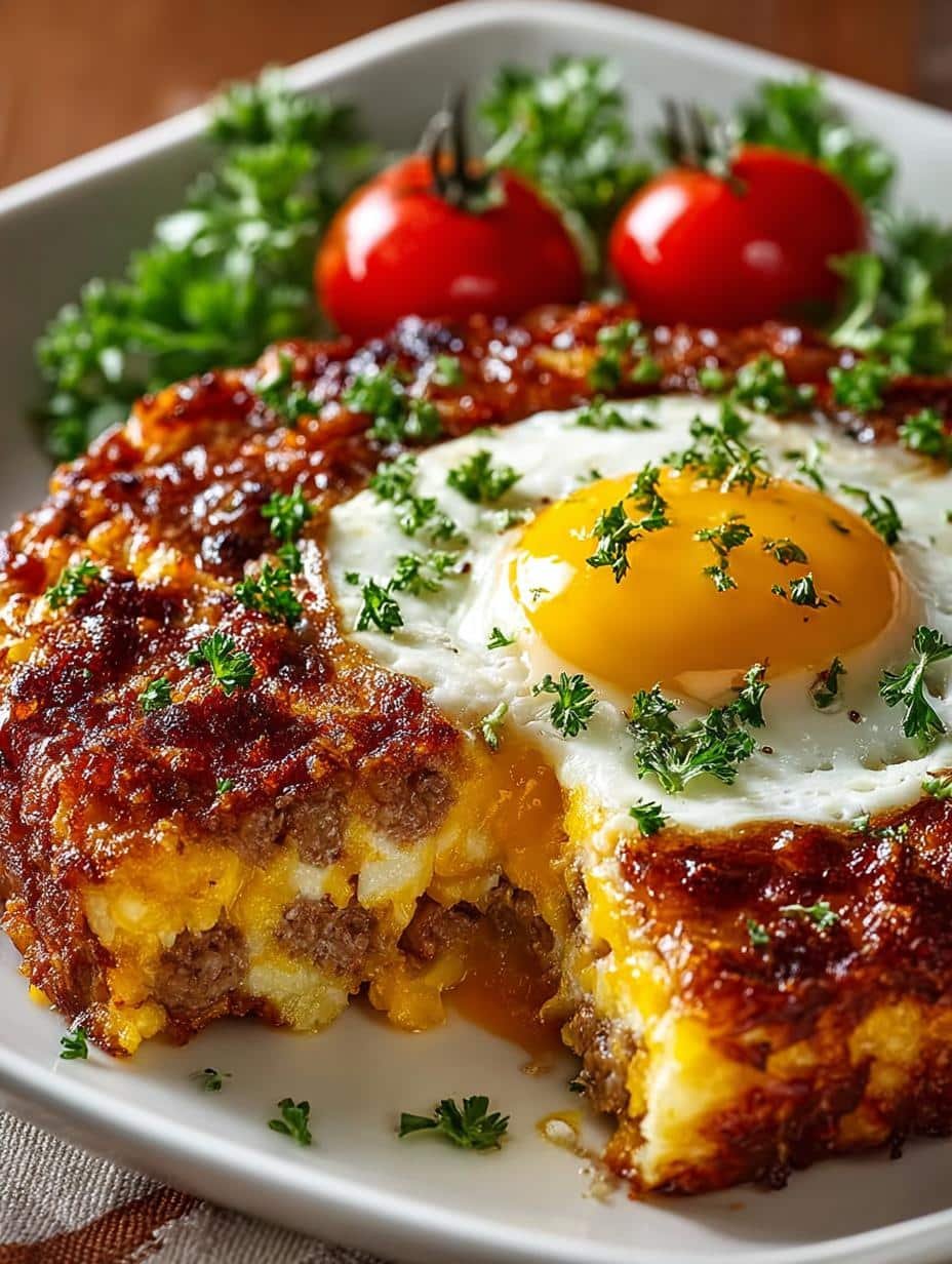Sausage Hash Brown Breakfast