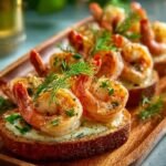 Shrimp Fennel Bruschetta Incredible