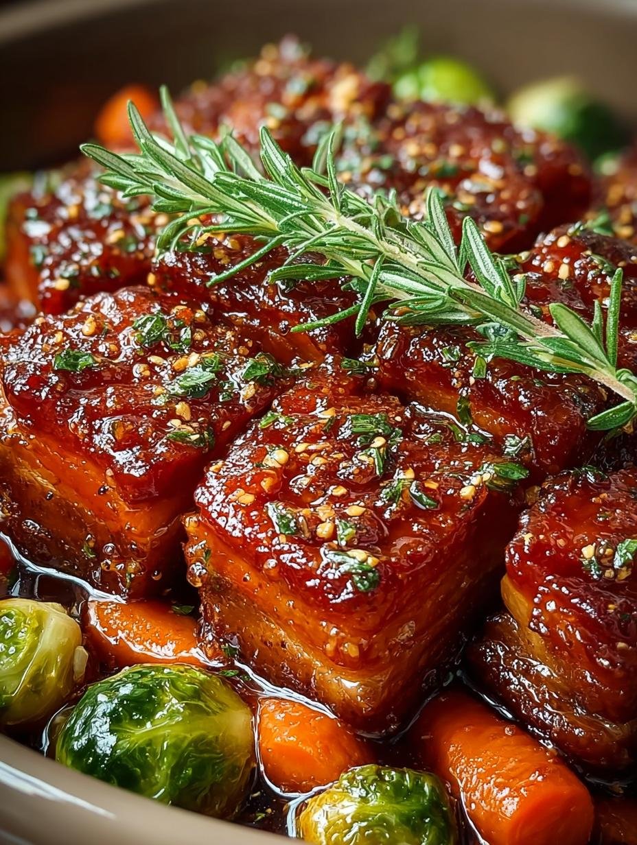 Slow Cooker Maple Glazed