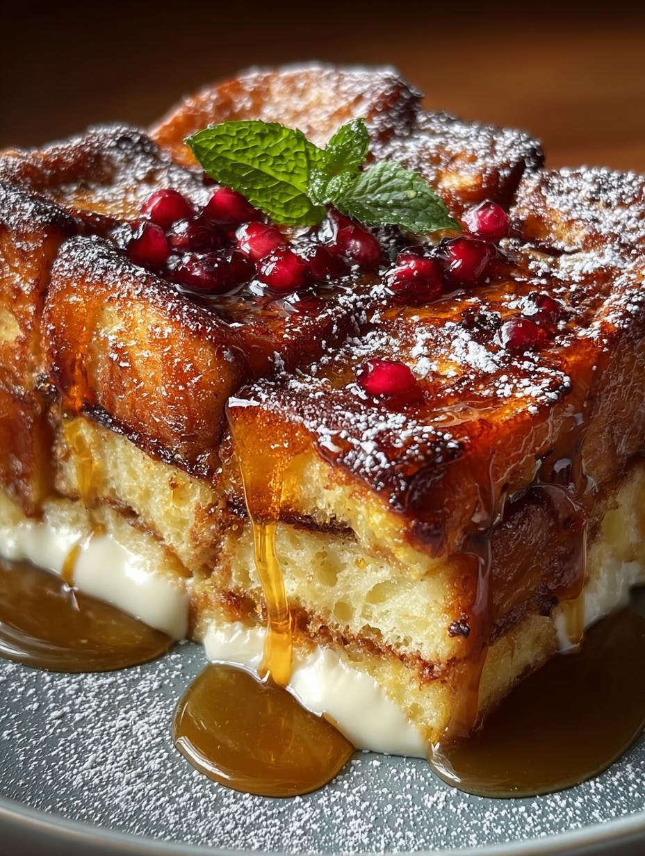 Delightful Sourdough French Toast Casserole for Brunch - Sourdough French Toast Casserole - main visual representation