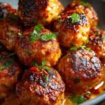 Spicy Chicken Meatballs