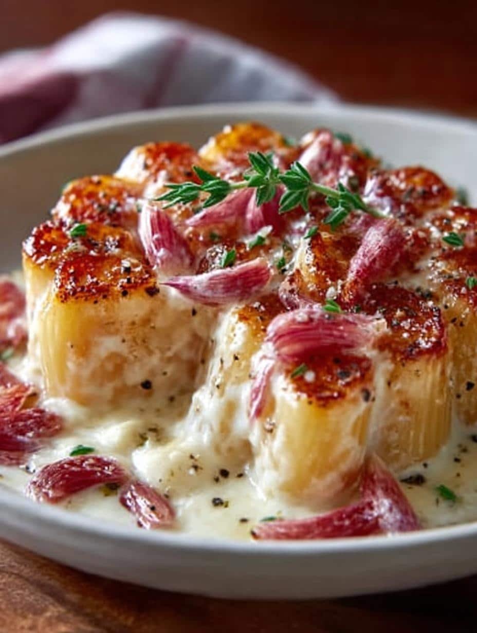 Valentines Creamy Roasted Garlic
