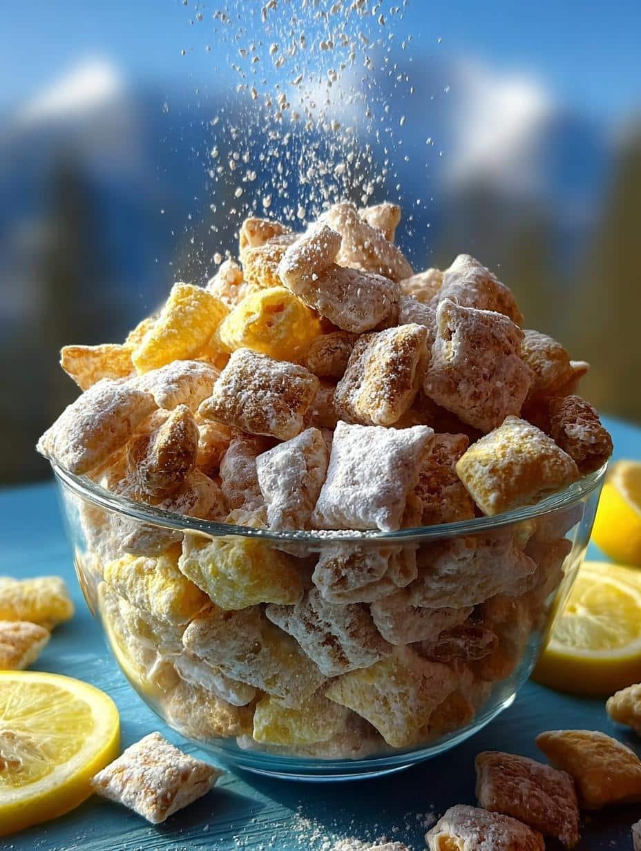 Delicious Zesty Lemonade Puppy Chow for Happy Dogs - Zesty Lemonade Puppy Chow - main visual representation