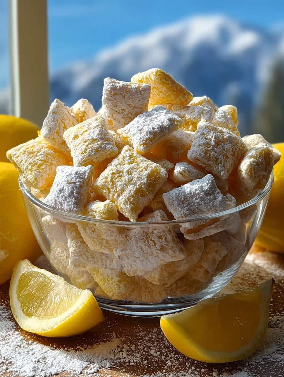 Delicious Zesty Lemonade Puppy Chow for Happy Dogs - Zesty Lemonade Puppy Chow - additional detail