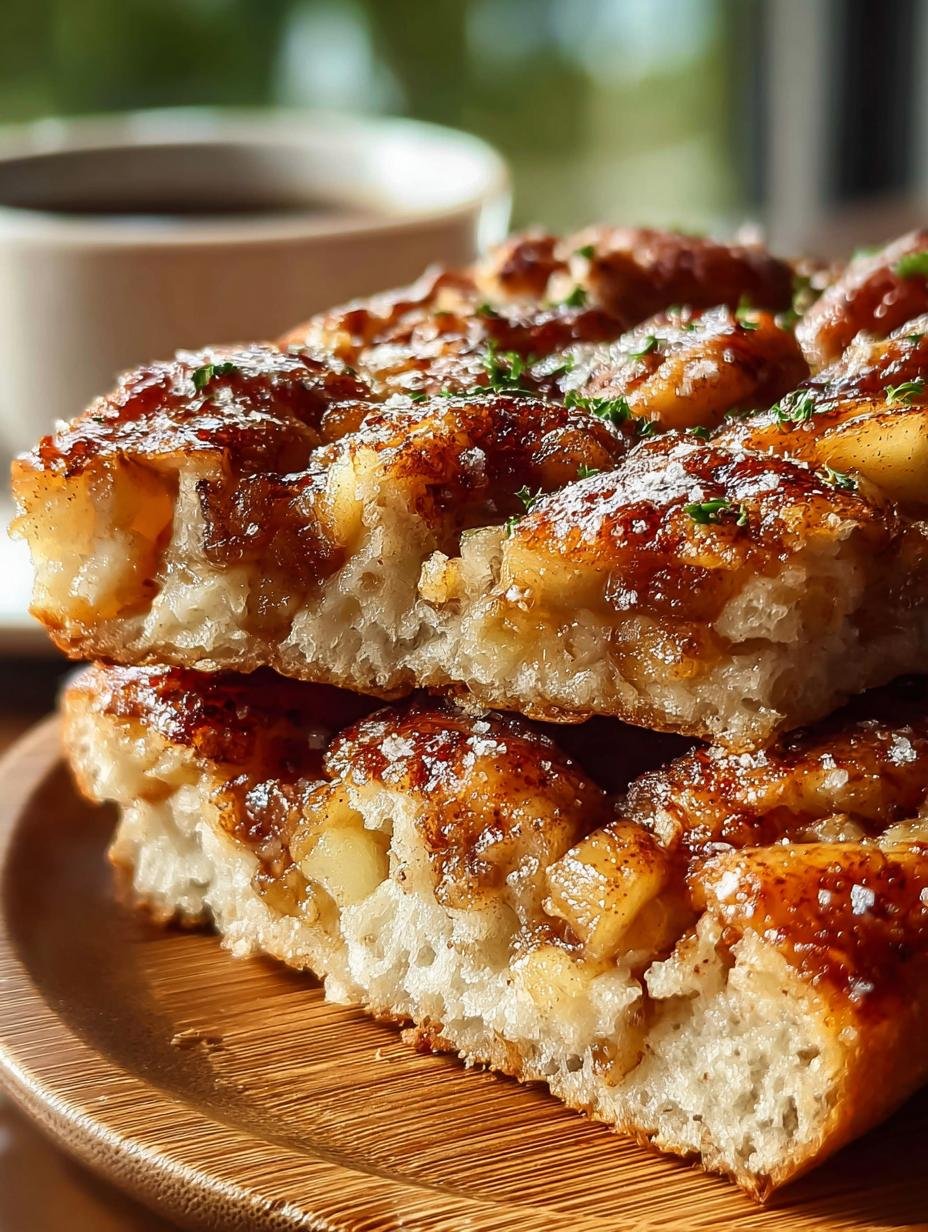 Apple Fritter Focaccia Dessert: 10 Reasons to Indulge - Apple Fritter Focaccia Dessert - additional detail
