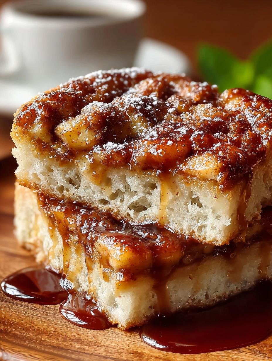 Apple Fritter Focaccia Dessert