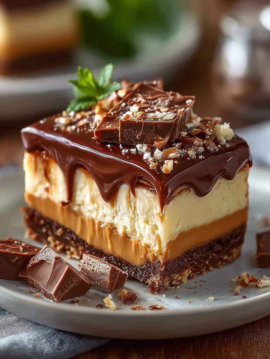 Bake Twix Cheesecake Dessert: 5 Layers of Indulgence - Bake Twix Cheesecake Dessert - main visual representation