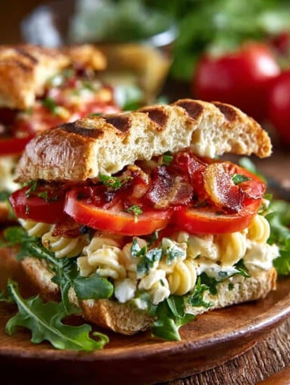BLT Pasta Salad Sandwich: 7 Reasons to Love This Recipe - Blt Pasta Salad Sandwich - main visual representation