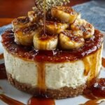 Caramelized Banana Cheesecake Rum