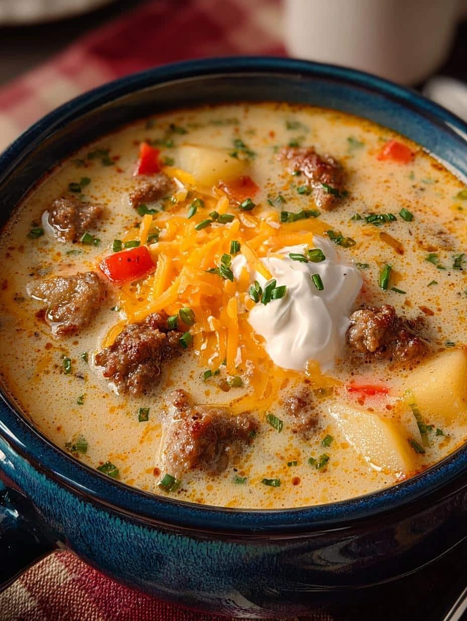 Cheeseburger Soup: 5 Comforting Reasons to Love It - Cheeseburger Soup - main visual representation