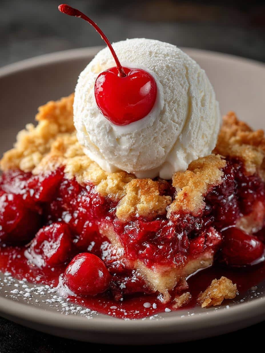 Cherry Dump Cake