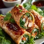 Crunchy Asian Chicken Wraps