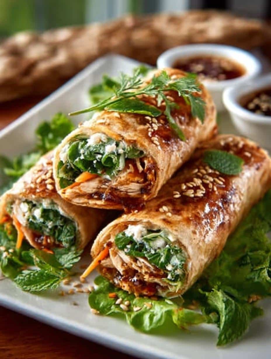 Crunchy Asian Chicken Wraps: 5 Fresh Ways to Enjoy - Crunchy Asian Chicken Wraps - additional detail