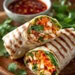 Crunchy Veggie Banh Wrap