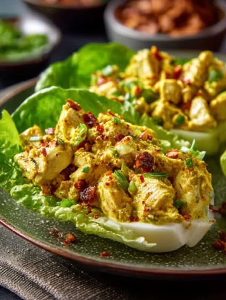 Curried Chicken Salad Lettuce