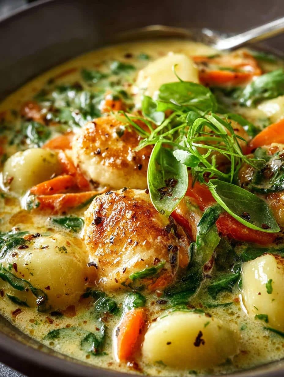 Comforting Gnocchi Soup: 4 Quick Steps to Delight - Gnocchi Soup - main visual representation