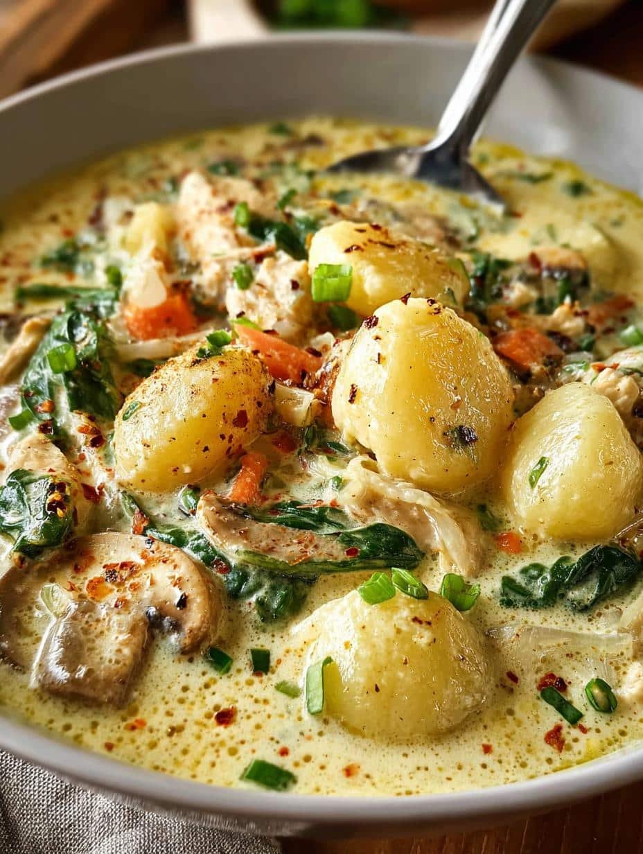 Comforting Gnocchi Soup: 4 Quick Steps to Delight - Gnocchi Soup - additional detail