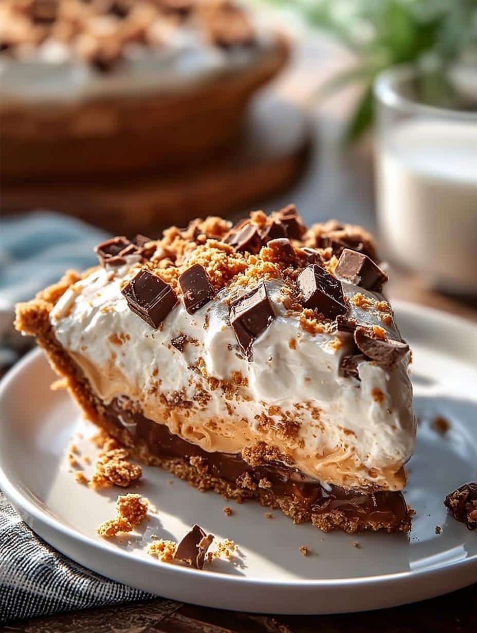 Irresistible Butterfinger Pie Bake: 5 Ingredients of Delight - Irresistible Butterfinger Pie Bake - main visual representation