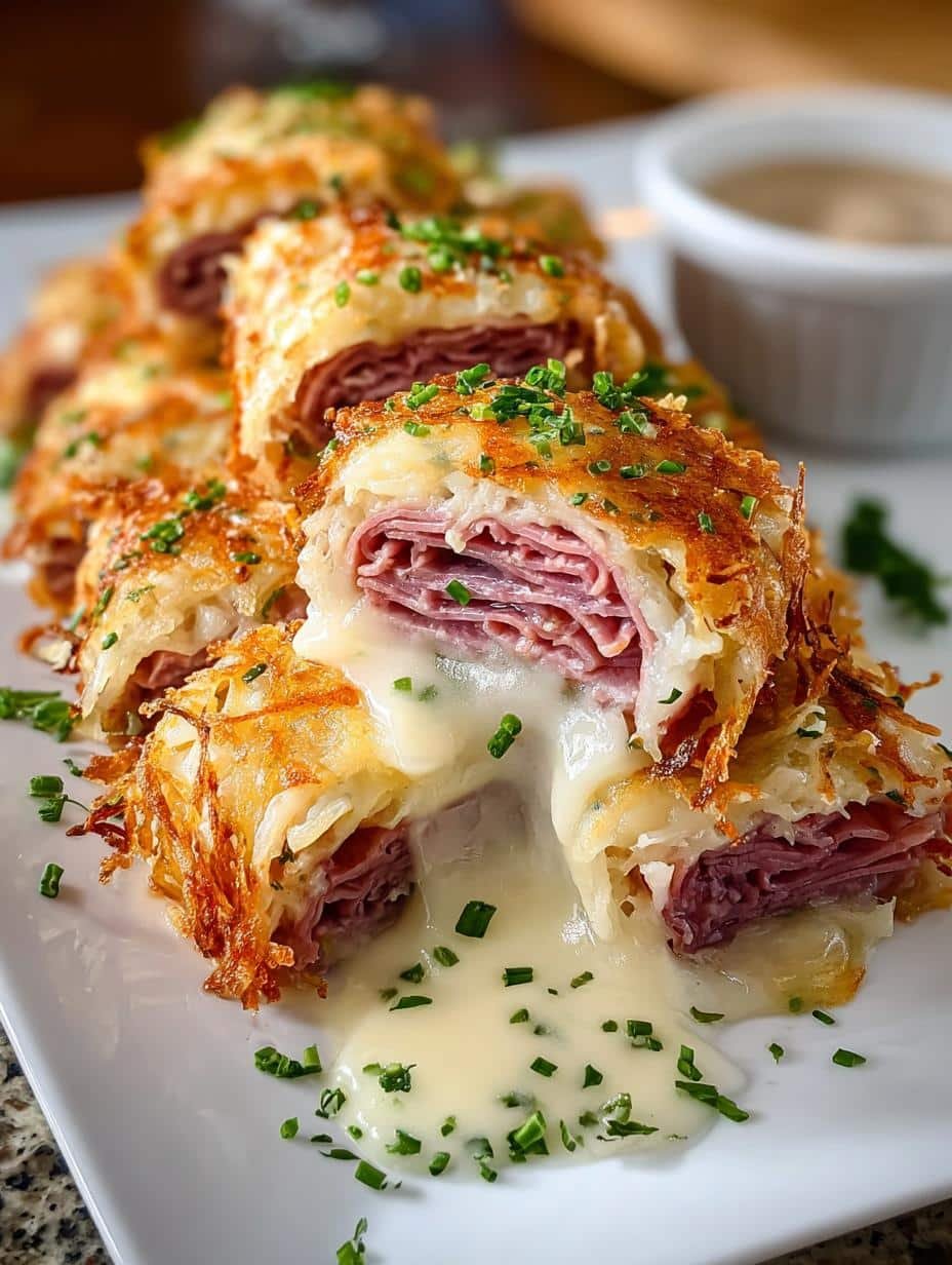Keto Crispy Reuben Roll: 4 Steps to Crunchy Perfection - Keto Crispy Reuben Roll - main visual representation