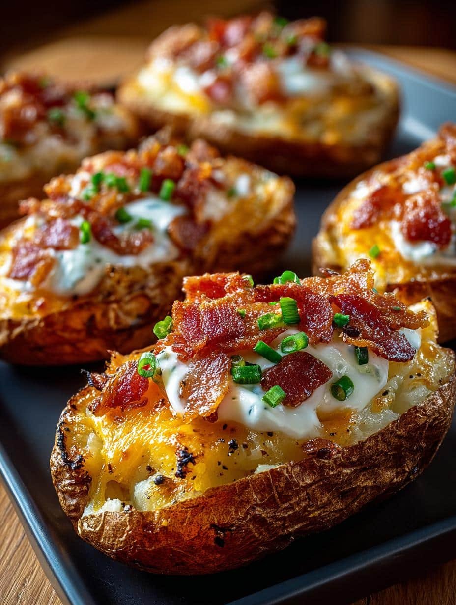 Loaded Potato Skins: 5 Irresistible Variations to Try - Loaded Potato Skins - main visual representation