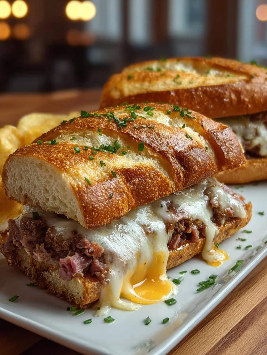 Delicious Loose Meat Tavern Sandwiches served with a side of fries