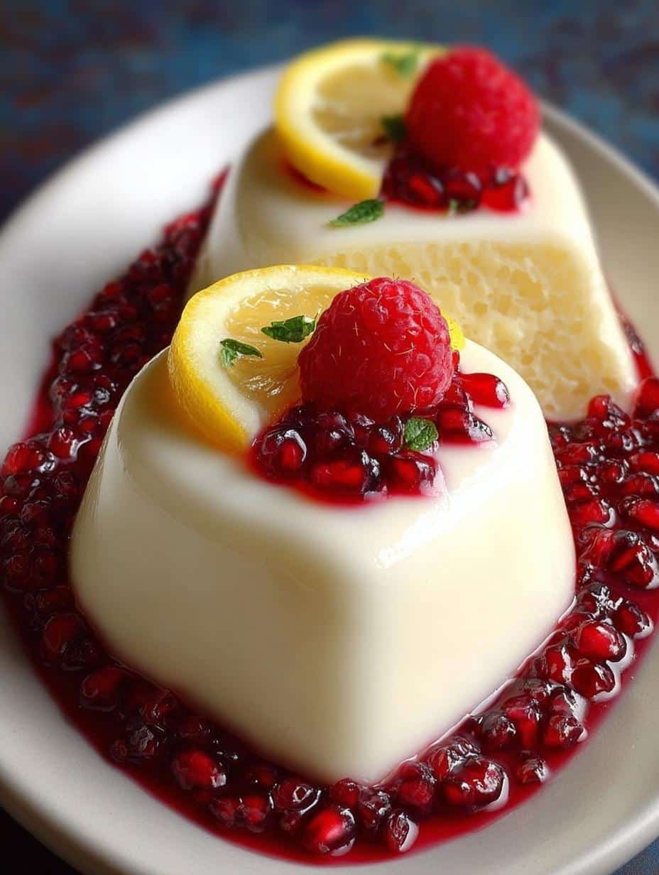 Pear Lemon Panna Cotta: 5 Reasons to Indulge in This Delight - Pear Lemon Panna Cotta - main visual representation