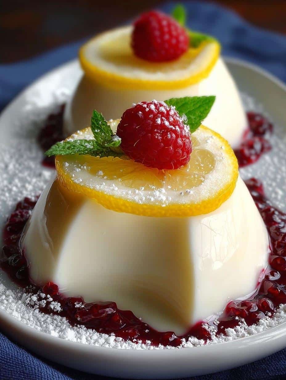 Pear Lemon Panna Cotta: 5 Reasons to Indulge in This Delight - Pear Lemon Panna Cotta - additional detail