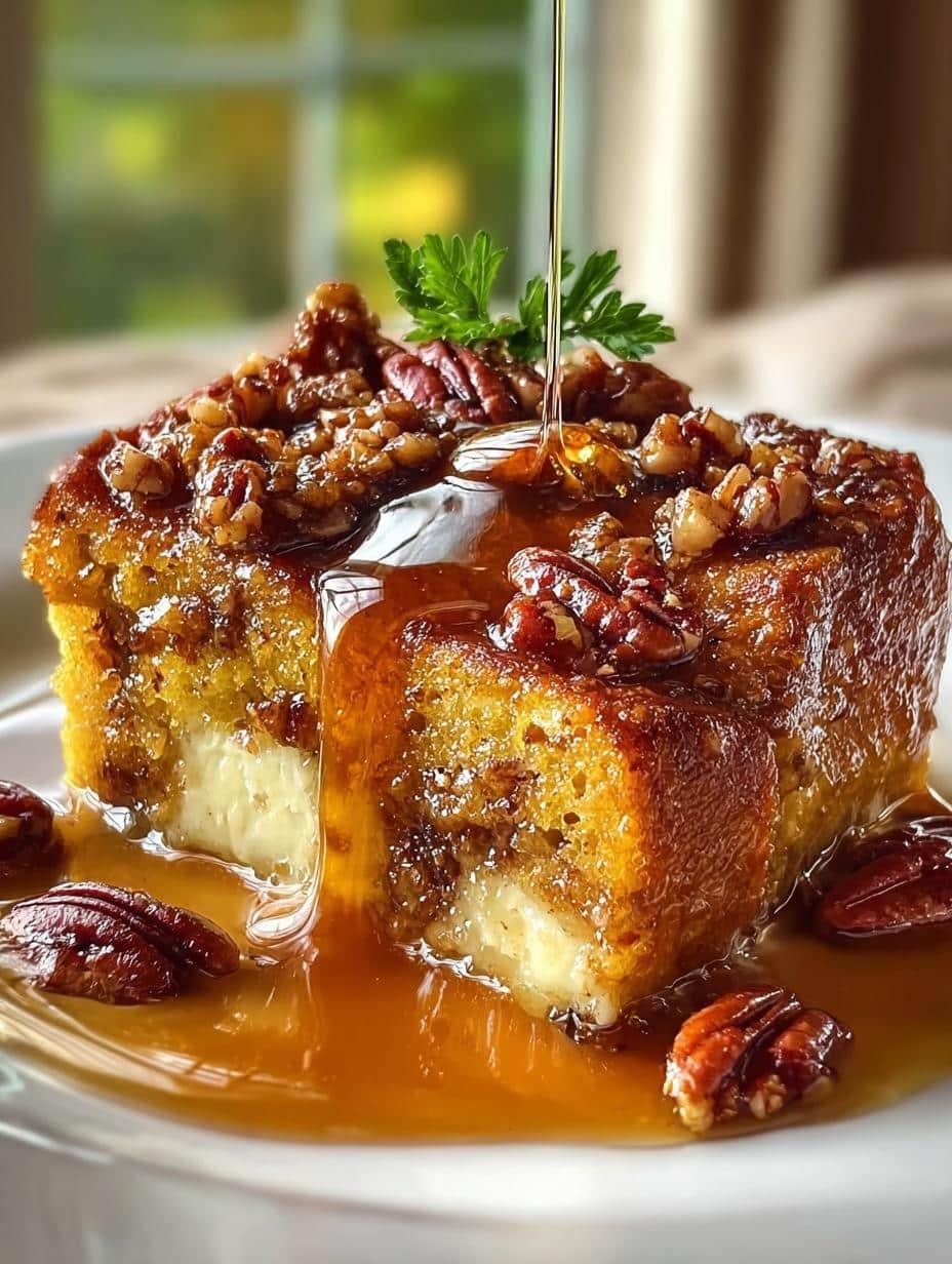 Pumpkin Praline Bread Pudding: A Cozy Fall Delight - Pumpkin Praline Bread Pudding - main visual representation