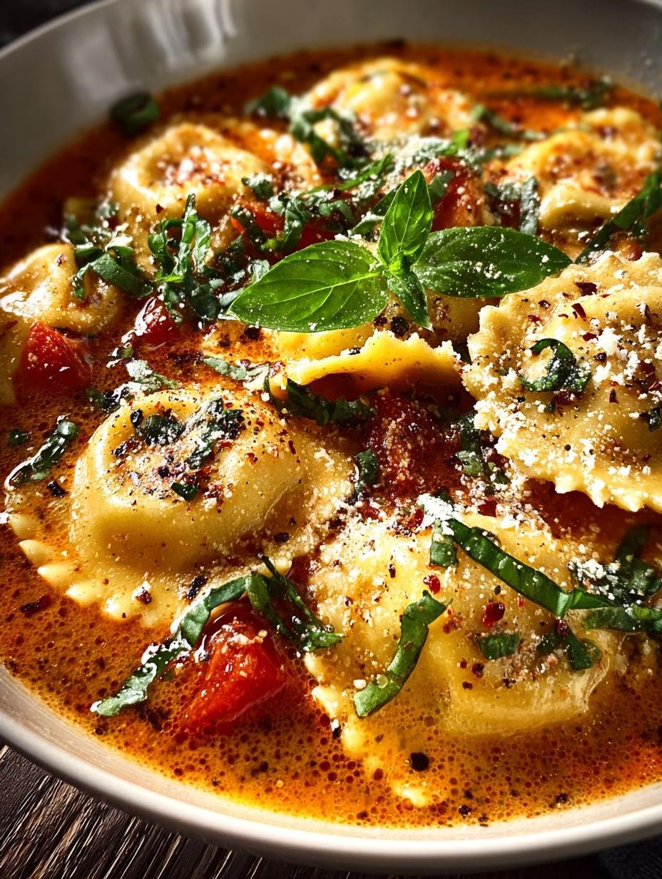 Homemade Ravioli Soup: 30-Minute Hearty Comfort Meal - Ravioli Soup - main visual representation