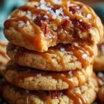 Salted Caramel Toffee Cookies